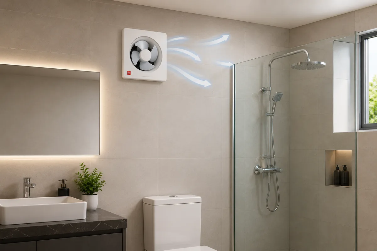 TAT bathroom exhaust fan product option
