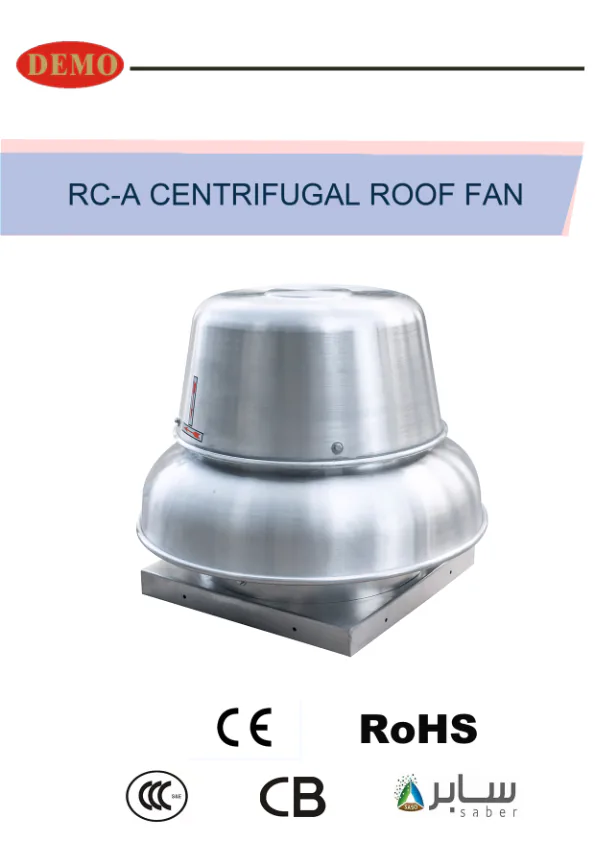 Centrifugal Roof Fan