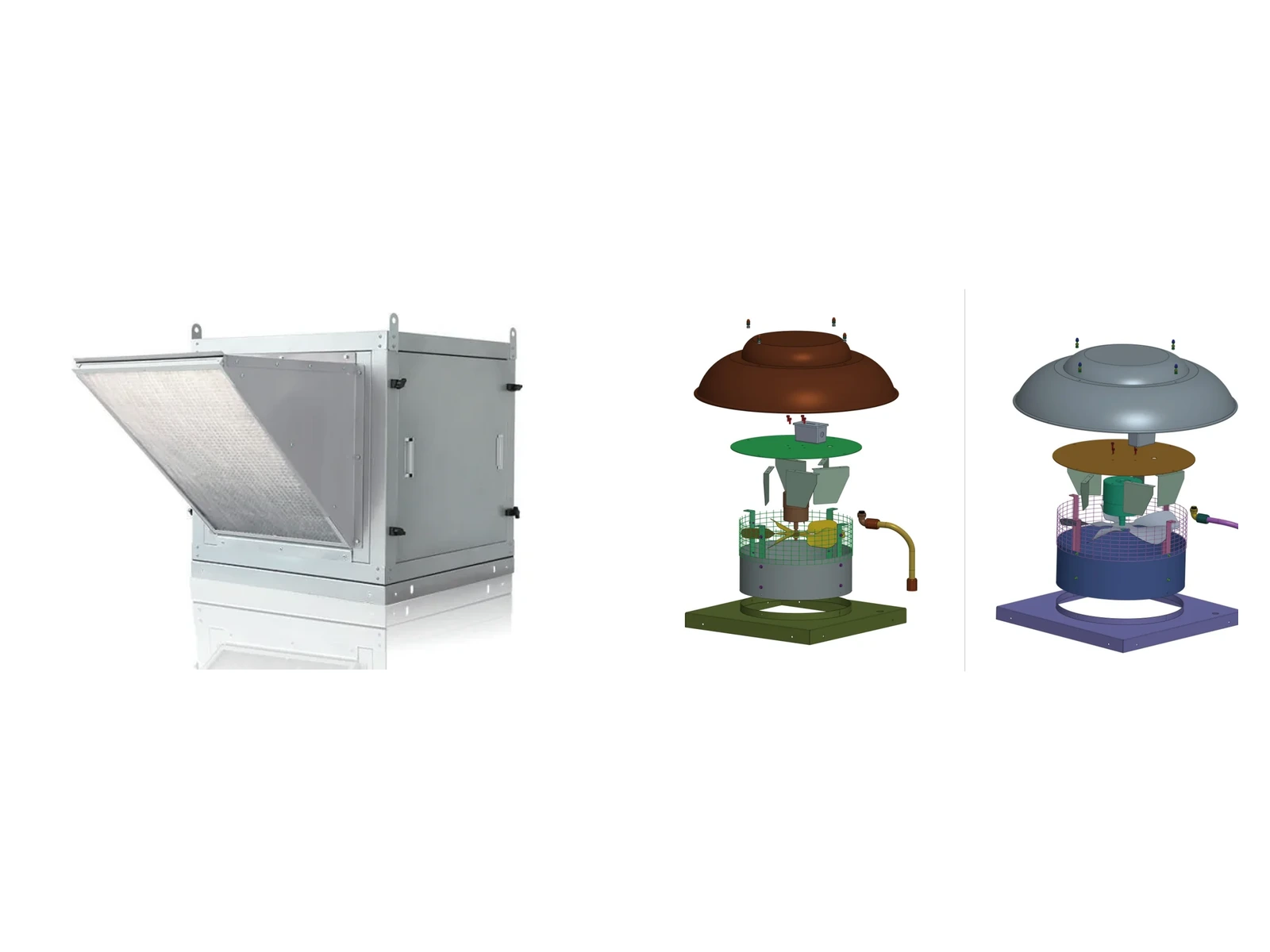 Fresh air fan and filtered makeup air unit for Saudi commercial ventilation projects